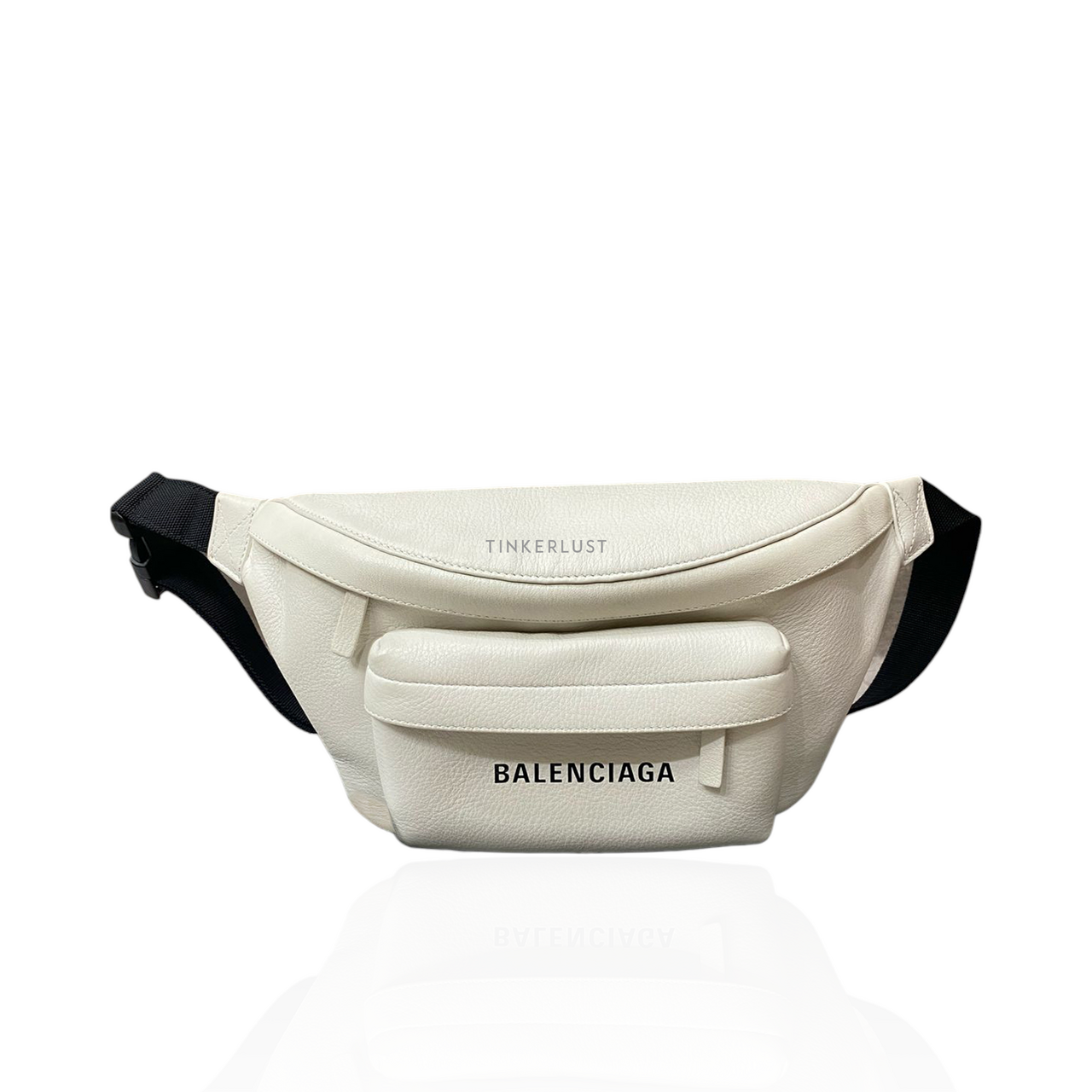 tas sling bag Balenciaga Bumbag White 2020 Sling Bag Tinkerlust